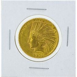 1914-D $10 Indian Head Eagle Gold Coin