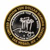 Image 2 : .999 Silver Mirage Las Vegas Nevada $10 Casino Limited Edition Gaming Token