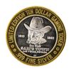 Image 2 : .999 Silver Sam's Town Las Vegas $10 Casino Limited Edition Gaming Token