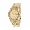 Image 2 : 18K Yellow Gold Mid-Size Rolex Datejust Wristwatch with Diamonds