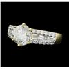 Image 2 : 18KT White Gold 2.71ctw Diamond Ring