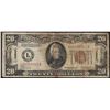 Image 1 : 1934A $20 Hawaii Federal Reserve Note WWII Emergency Note