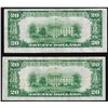 Image 2 : Lot of (2) 1929 $20 Federal Reserve Bank of New York National Currency Notes
