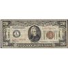 Image 1 : 1934A $20 Hawaii Federal Reserve Note WWII Emergency Note