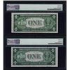 Image 2 : 1935A $1 R & S Pair of Experimental Silver Certificate Notes