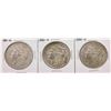 Image 1 : Lot of (3) Assorted Date New Orleans Mint $1 Morgan Silver Dollar Coins