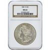 Image 1 : 1881-S $1 Morgan Silver Dollar Coin NGC MS65