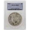 Image 1 : 1923 $1 Peace Silver Dollar Coin PCGS MS63