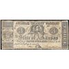 Image 1 : 1864 $3 State of Arkansas Treasury Warrant Note