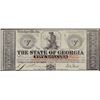 Image 1 : 1862 $5 The State of Georgia Milledgeville Note