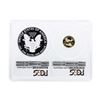 Image 2 : 2016-W American Silver & Gold Eagle 30th Anniversary Proof Bimetallic Set PCGS P