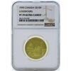 Image 1 : 1995 Canada $100 Louisbourg Gold Coin NGC PF70 Ultra Cameo