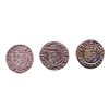 Image 2 : Lot of (3) 1540-1590 KB Hungary Ferdinand I - Madonna & Child Silver Denar Coins