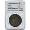 Image 1 : 1835PTS LM Bolivia 8 Sols Silver Coin NGC VF35