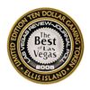 Image 1 : .999 Silver Ellis Island Casino & Brewery Las Vegas $10 Limited Edition Gaming T
