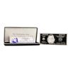 Image 1 : 1998 $100 Washington Mint 4 oz. .999 Fine Silver Bar w/ Box COA