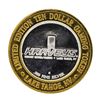 Image 2 : .999 Silver Harveys Lake Tahoe, Nevada $10 Casino Limited Edition Gaming Token