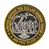 Image 2 : .999 Fine Silver Tropicana Las Vegas $10 Casino Limted Edition Gaming Token