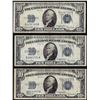 Image 1 : Lot of (3) 1934 $10 Silver Certificate Notes