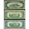 Image 2 : Lot of (3) 1934 Federal Reserve Notes