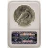 Image 2 : 1922 $1 Peace Silver Dollar Coin NGC MS63