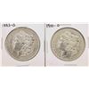 Image 1 : Lot of 1883-O & 1900-O $1 Morgan Silver Dollar Coins