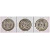 Image 2 : Lot of (3) Assorted Date New Orleans Mint $1 Morgan Silver Dollar Coins