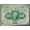 Image 1 : July 17, 1862 Ten Cent First Issue Fractional Note