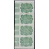 Image 2 : Uncut Sheet of (4) State of Louisiana Baby Bond Obsolete Notes