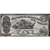 Image 1 : 1862 $5 The State of Louisiana Obsolete Bank Note