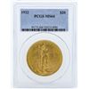 Image 1 : 1922 St. Gaudens Double Eagle Gold Coin PCGS MS64