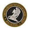 Image 1 : .999 Silver Hacienda Hotel & Casino Las Vegas $10 Limited Edition Gaming Token