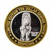 Image 1 : .999 Fine Silver Tropicana Las Vegas $10 Casino Limted Edition Gaming Token