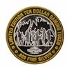 Image 2 : .999 Fine Silver Tropicana Las Vegas $10 Casino Limted Edition Gaming Token