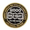 Image 2 : .999 Fine Silver Gold Coast Las Vegas $10 Casino Limted Edition Gaming Token