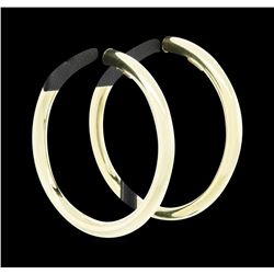 14KT Yellow Gold Hoop Earrings