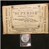 Image 1 : Quack Doctor advertising Envelope containing "Dr. C.D. Warner's "Superior" Stationery Package…Warner