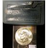 Image 1 : Original Box "One Ounce of Sell's Skunk Cabbage Ictodes Foetidus"; & a 1972 S Silver Eisenhower Doll