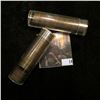 Image 1 : 1930 P & 30D  Solid Date Rolls of Lincoln Cents, average circulated. (2 rolls)