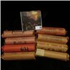 Image 1 : (8) Rolls of Lincoln Cents, we have not checked these but they appear to all be Wheat Cents in paper