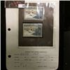 Image 1 : Pair of RW34 1967 $3 Federal Migratory Bird Hunting Stamp, one Signed and the other Mint, unsigned.