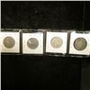 Image 2 : 1900, 01, 03, & 06 U.S. Liberty "V" Nickels, About Good to Fine.