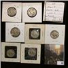 Image 2 : 1916 P, 19 P, S, 20 P, 21 P, 23 P, 24 P, & 25 P U.S. Buffalo Nickels in conditions up to Fine, all c