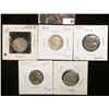 Image 1 : 1919 P, 25 P, 26 P, 27 P, & 29 P Buffalo Nickels in holders, Good to Extra Fine.