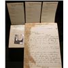 Image 1 : 1889 Letter of Correspondence on stationery from "Burlington, Cedr Rapids & Northern Railway Assista