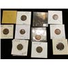 Image 2 : (3) 1912P, (2) 13P, (3) 13D, & (2) 15P Lincoln Cents, grades up to Fine.