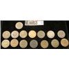 Image 2 : (15) Mixed Date Indian Head Cents grading good or better.