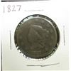 Image 1 : 1827 U.S.. Large Cent, Good.