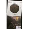 Image 1 : 1828 U.S. Large Cent, AG. Damaged.