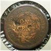 Image 2 : 1844 U.S. Large Cent, VG. Damaged.
